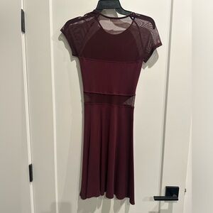 Dynamite burgundy dress. Size XS